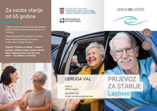LOGISTIKA: PRIJEVOZ ZA STARIJE-LASTOVO